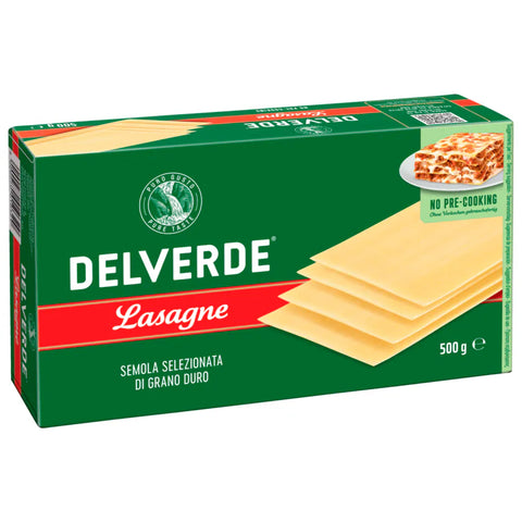 15x Delverde Lasagneplatten 500g