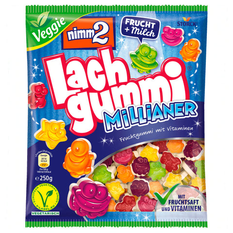 12x nimm2 Lachgummi Millianer 250g