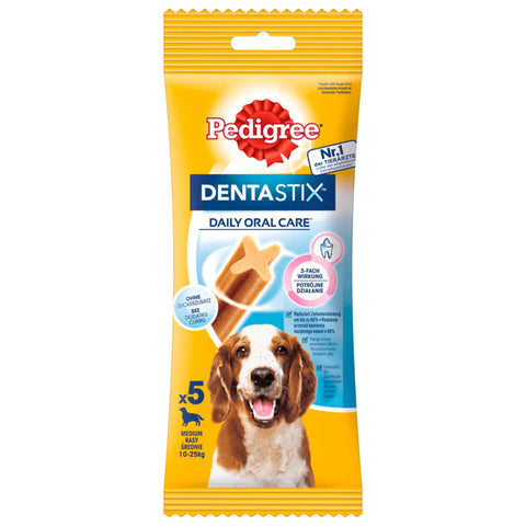 14x Pedigree Dentastix mittelgroße Hunde 128g