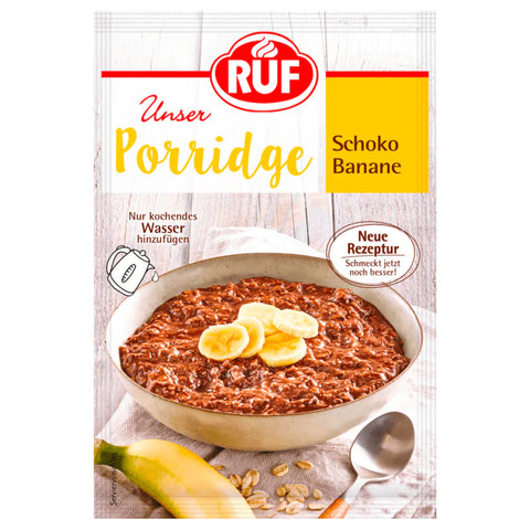 13x RUF Porridge Schoko Banane 65g