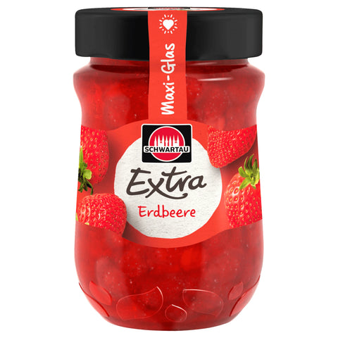 6x Schwartau Extra Erdbeere Konfitüre 600g