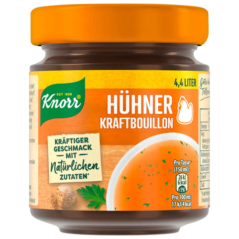 10x Knorr Hühner Kraftbuillon 4,4l