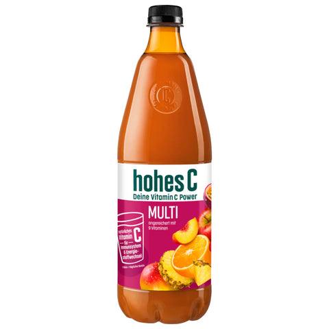 6x Hohes C Multivitaminsaft 100% Saft 1l