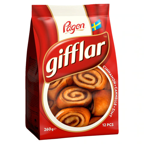 10x Pagen Gifflar Zimtröllchen 260g