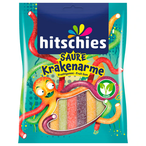 20x Hitschler Hitschies Saure Krakenarme vegan 125g