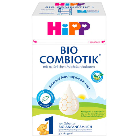 4x Hipp Bio Combiotik Anfangsmilch 600g