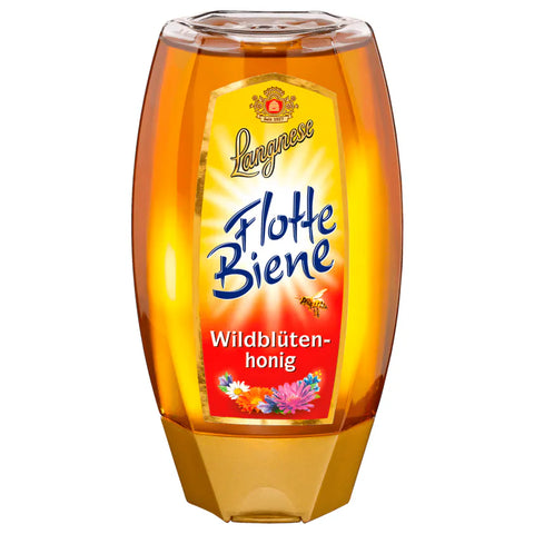 8x Langnese Flotte Biene Wildblüten-Honig 250g