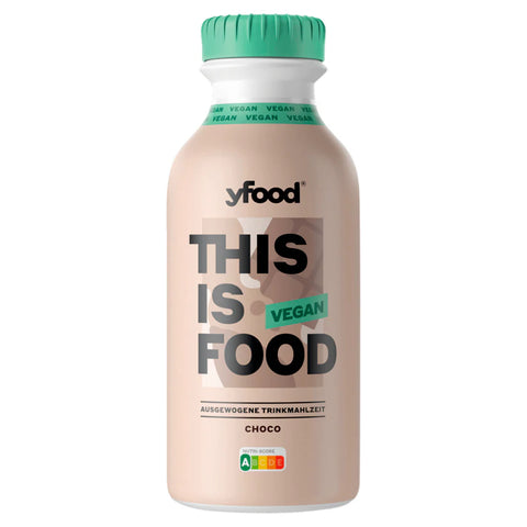 6x YFood Trinkmahlzeit Vegan Choco 500ml