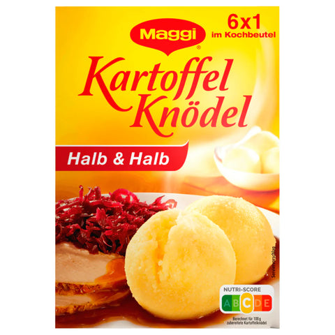 6x Maggi Kartoffel Knödel Halb & Halb 200g