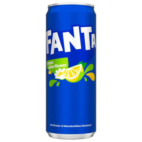 24x Fanta Lemon & Elderflower