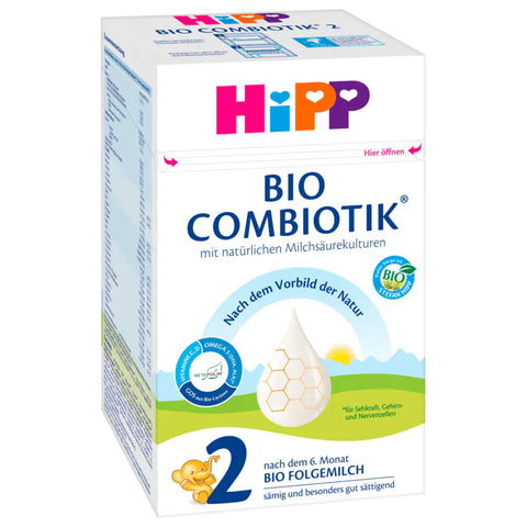 4x Bio Hipp 2 Combiotik 600g