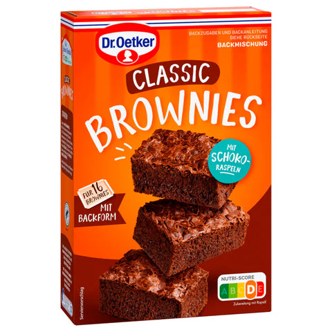 8x Dr. Oetker Backmischung Classic Brownies 462g