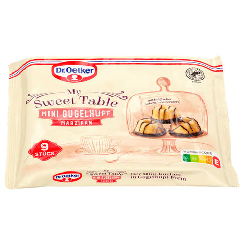 5x Dr. Oetker Mini Gugelhupf Marzipan 135g