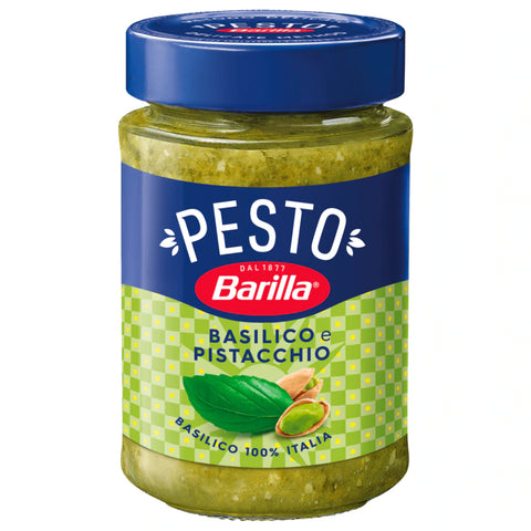 12x Barilla Pesto Basilico & Pistacchio 190g