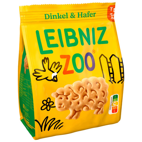 12x Leibniz Zoo Dinkel & Hafer 125g