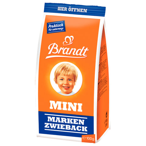 10x Brandt Mini Zwieback 100g