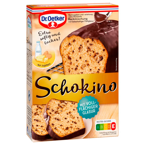 8x Dr. Oetker Backmischung Schokino Kuchen 495g