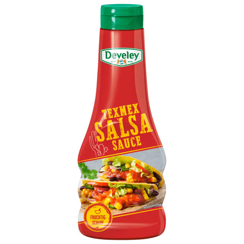 8x Develey Texmex Salsa Sauce 250ml