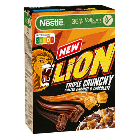 8x Nestle Lion Triple Crunchy Cerealien 300g