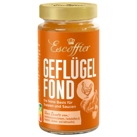 6x Escoffier Geflügel Fond 400ml