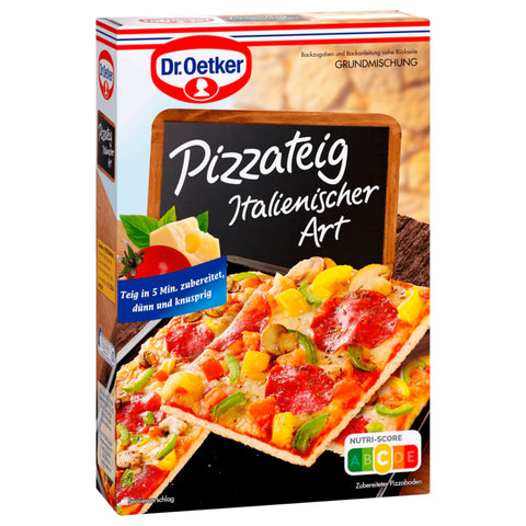 8x Dr. Oetker Backmischung Pizzateig Italienischer Art 320g