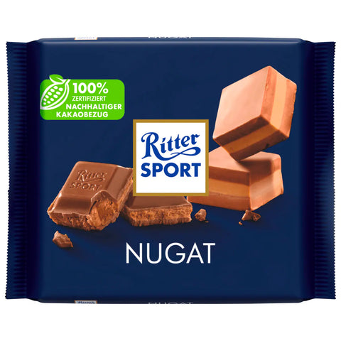 13x Ritter Sport Nugat 100g