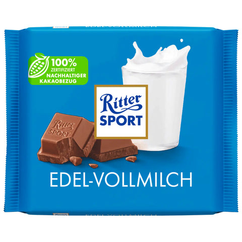 12x Ritter Sport Edel Vollmilch 100g