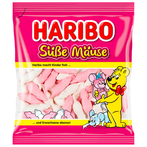 16x Haribo Fruchtgummi Süße Mäuse 175g