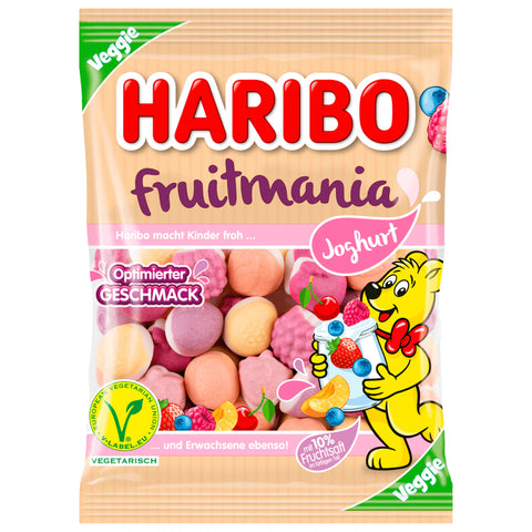 14x Haribo Fruchtgummi Fruitmania Joghurt Vegetarisch 160g