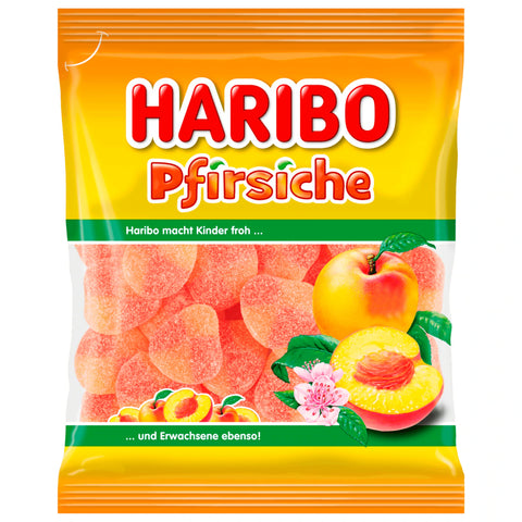 22x Haribo Fruchtgummi Pfirsich 175g