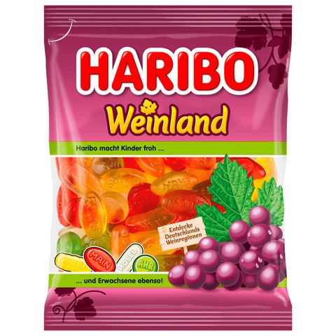 20x Haribo Fruchtgummi Weinland 175g