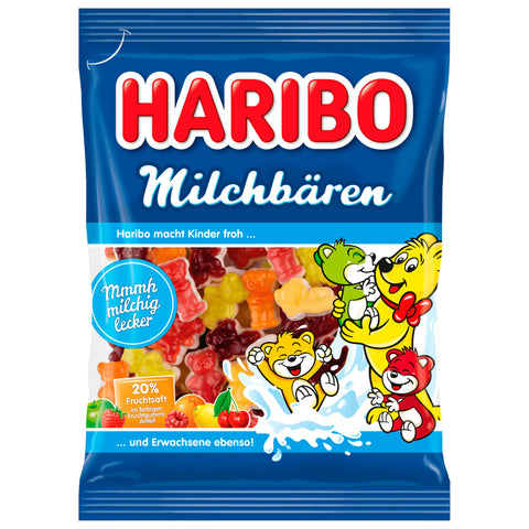 16x Haribo Fruchtgummi Milchbären 160g