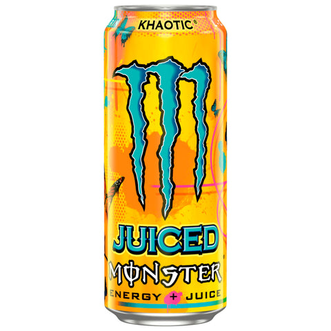 12x Monster Energy Juiced Khaotic 0,5l