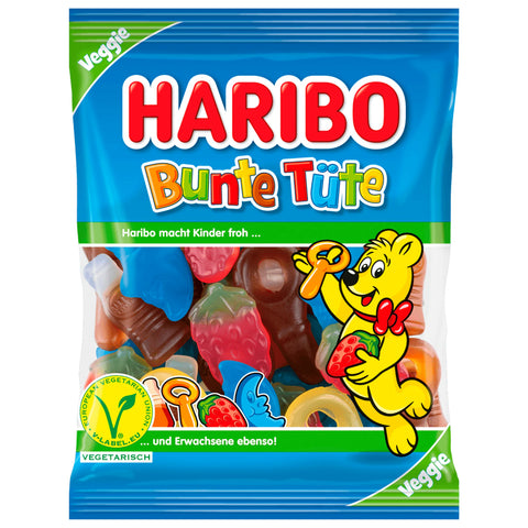 17x Haribo Bunte Tüte vegetarisch 175g