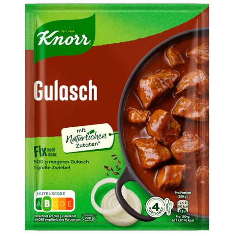 24x Knorr Fix Gulasch 49g