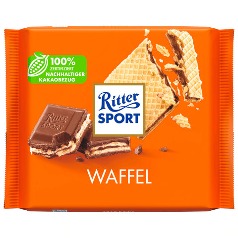 10x Ritter Sport Waffel 100g