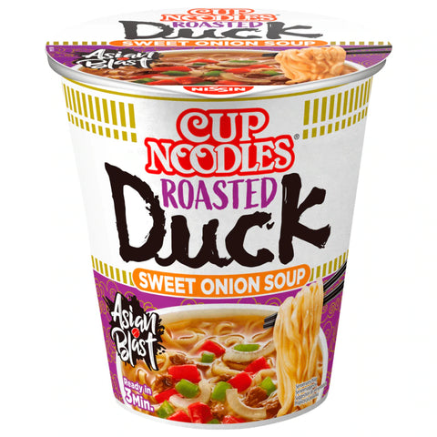 8x Cup Noodles Roasted Duck Sweet Onion Soup 65g