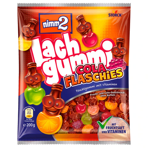 21x nimm2 Lachgummies Cola Flaschies 200g