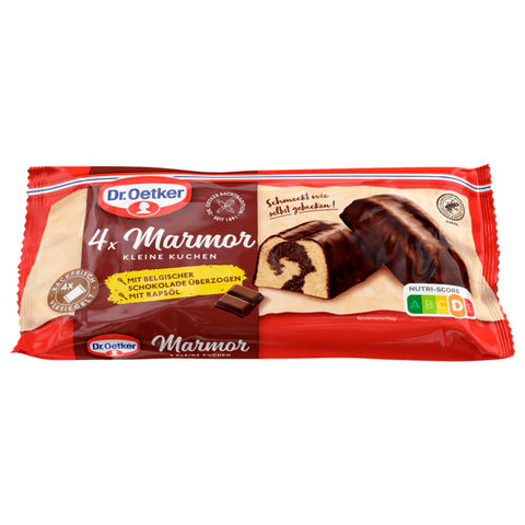 5x Dr. Oetker 4 Kleine Marmorkuchen 172g