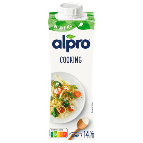 15x Alpro Soja-Kochcrème Cuisine vegan 250ml