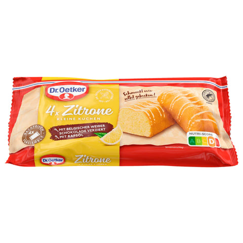 5x Dr. Oetker Kleine Zitronenkuchen 140g