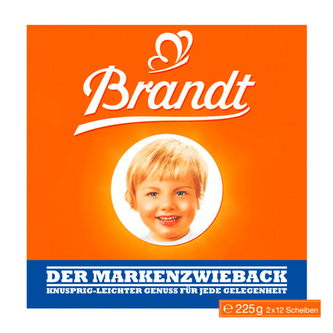 20x Brandt Markenzwieback 225g