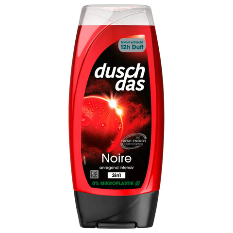 6x Duschdas 3-in-1 Duschgel & Shampoo Noire 225ml