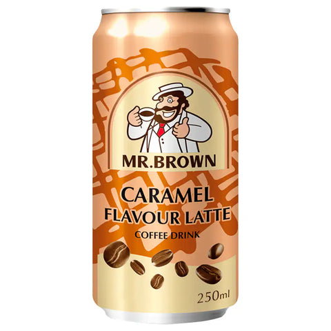 24x Mr. Brown Coffee Latte Caramel Flavour 0,25l