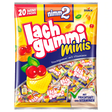 12x nimm2 Lachgummi Minis 210g