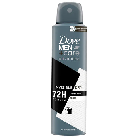 6x Dove Men+Care Deospray Invisible Dry 150ml