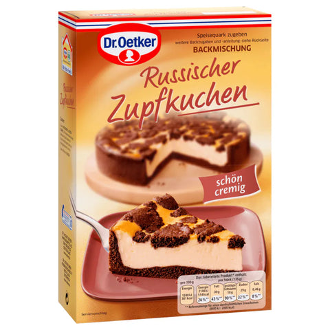 6x Dr. Oetker Backmischung Russischer Zupfkuchen 670g