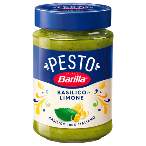 12x Barilla Pesto Basilico & Lemone 190g