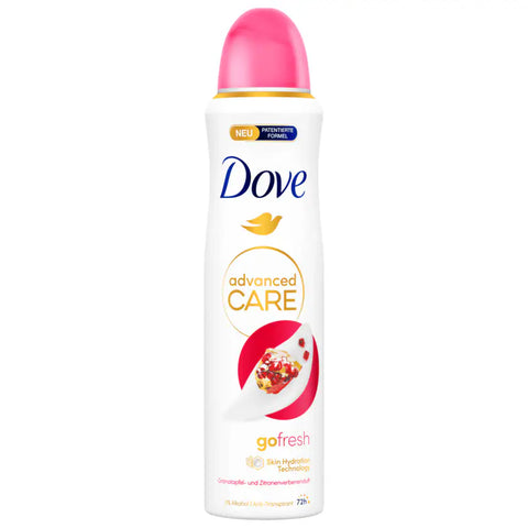 6x Dove Advanced Care gofresh Granatapfel- und Zitronenverbenenduft 150ml