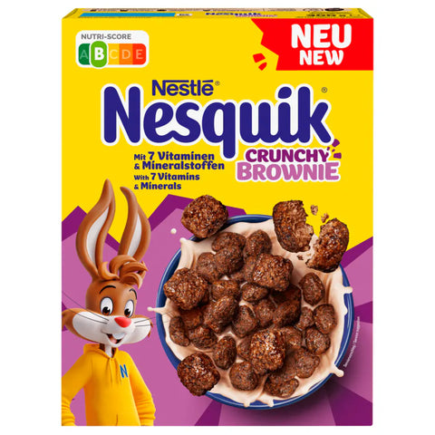 7x Nestle Nesquik Crunchy Brownie 300g